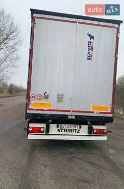 Тентованный борт (штора) - полуприцеп Schmitz Cargobull Cargobull 2012 в 