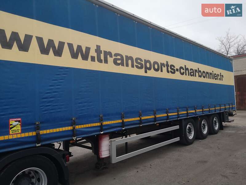 Тентований борт (штора) - напівпричіп Schmitz Cargobull Cargobull 2012 в Вінниці
