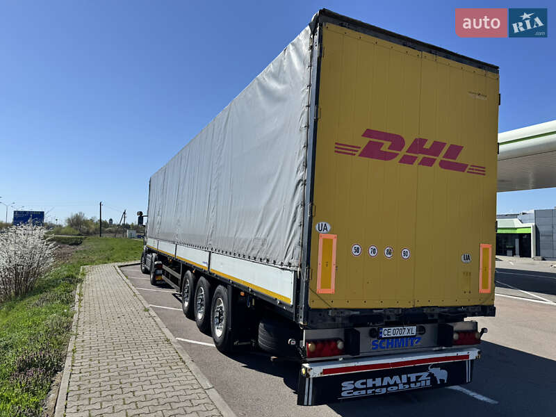 Тентованный борт (штора) - полуприцеп Schmitz Cargobull Cargobull 2012 в Новоднестровске