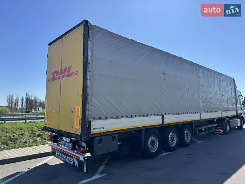 Тентованный борт (штора) - полуприцеп Schmitz Cargobull Cargobull 2012 в Новоднестровске