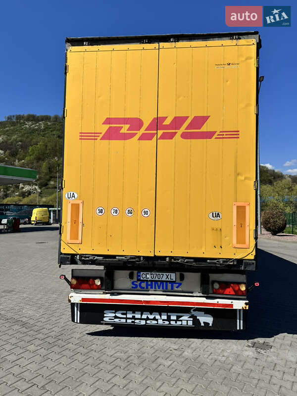 Тентованный борт (штора) - полуприцеп Schmitz Cargobull Cargobull 2012 в Новоднестровске