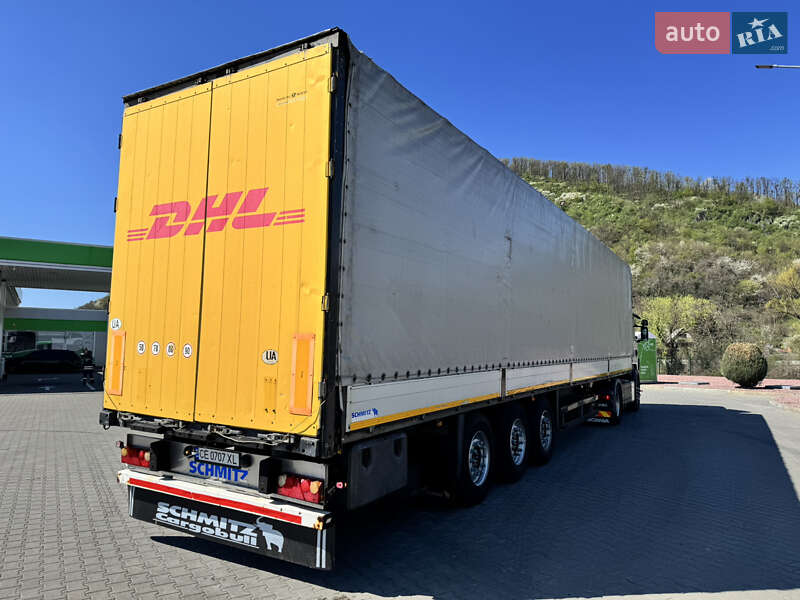 Тентованный борт (штора) - полуприцеп Schmitz Cargobull Cargobull 2012 в Новоднестровске