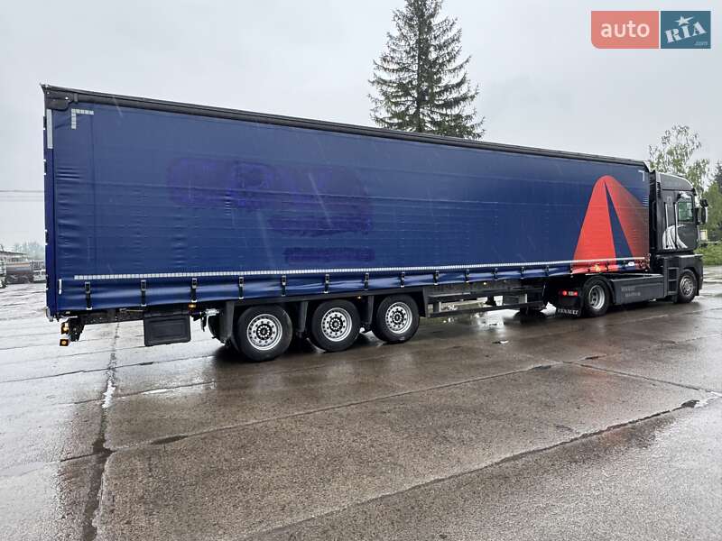 Тентований борт (штора) - напівпричіп Schmitz Cargobull Cargobull 2015 в Надвірній