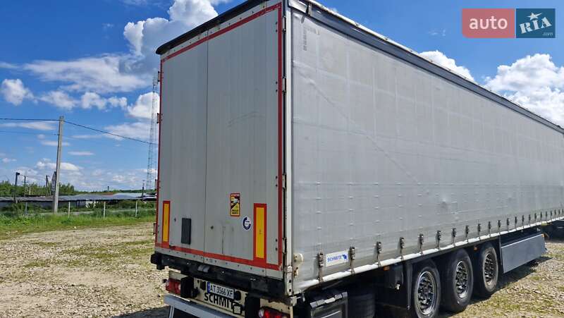 Тентований борт (штора) - напівпричіп Schmitz Cargobull Cargobull 2013 в Івано-Франківську