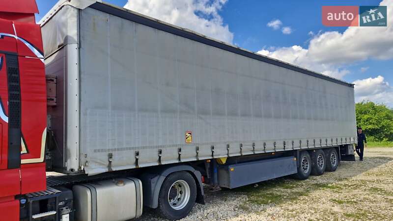 Тентований борт (штора) - напівпричіп Schmitz Cargobull Cargobull 2013 в Івано-Франківську