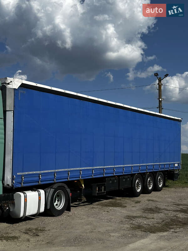 Тентованный борт (штора) - полуприцеп Schmitz Cargobull Cargobull 2014 в Умани