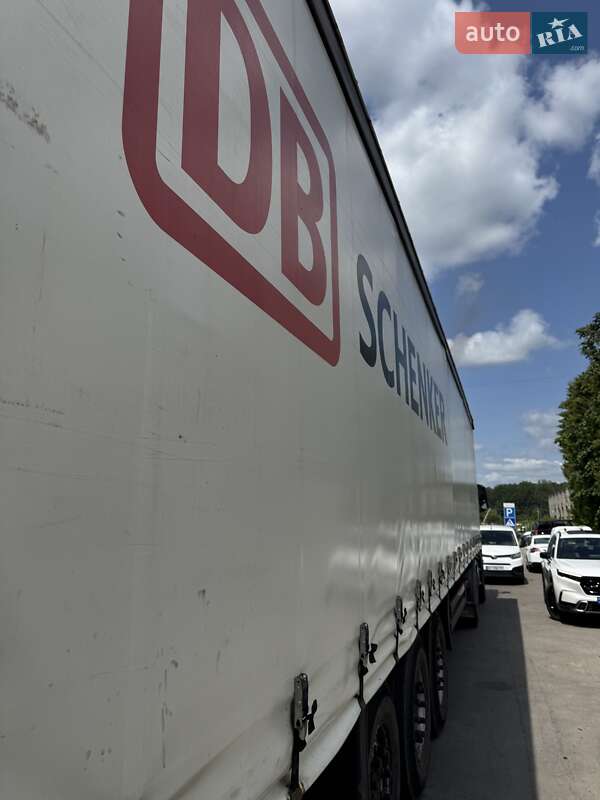Тентований борт (штора) - напівпричіп Schmitz Cargobull Cargobull 2008 в Львові