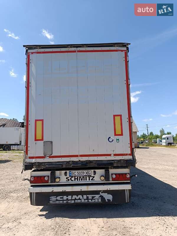 Тентованный борт (штора) - полуприцеп Schmitz Cargobull Cargobull 2015 в Самборе фото 6 Тентованный борт (штора) - полуприцеп Schmitz Cargobull Cargobull 2015 в Самборе