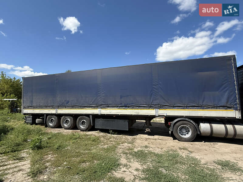 Тентованный борт (штора) - полуприцеп Schmitz Cargobull Cargobull 2007 в Харькове