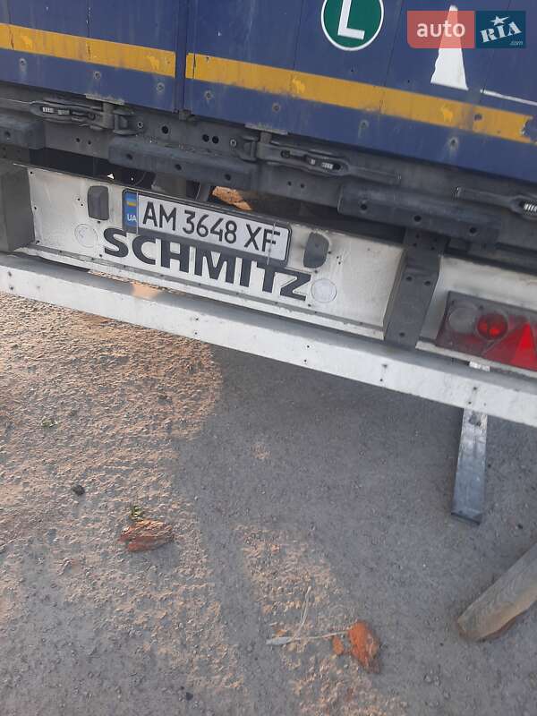 Тентованный борт (штора) - полуприцеп Schmitz Cargobull Cargobull 2012 в Житомире