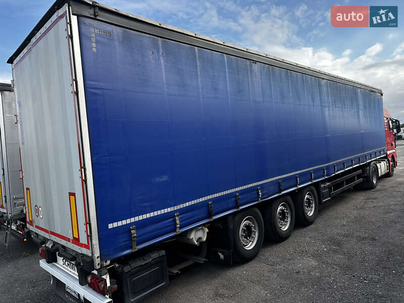 Тентованный борт (штора) - полуприцеп Schmitz Cargobull Cargobull 2011 в Умани