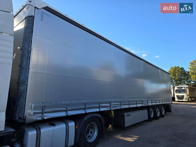 Тентованный борт (штора) - полуприцеп Schmitz Cargobull Cargobull 2016 в Львове