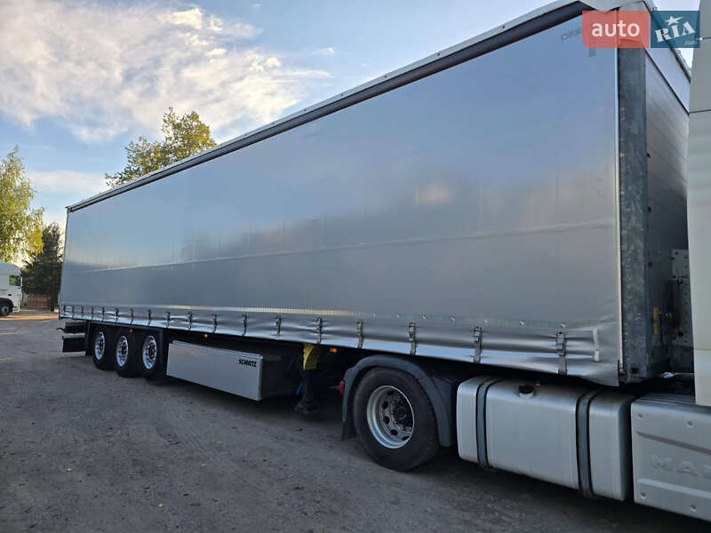 Тентованный борт (штора) - полуприцеп Schmitz Cargobull Cargobull 2016 в Львове