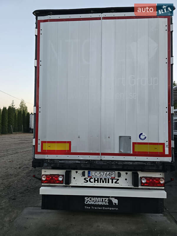 Тентований борт (штора) - напівпричіп Schmitz Cargobull Cargobull 2015 в Львові
