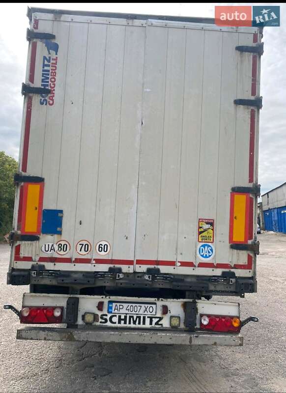 Тентованный борт (штора) - полуприцеп Schmitz Cargobull Cargobull 2007 в Запорожье фото 2 Тентованный борт (штора) - полуприцеп Schmitz Cargobull Cargobull 2007 в Запорожье