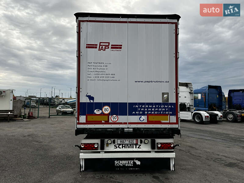 Тентований борт (штора) - напівпричіп Schmitz Cargobull Cargobull 2015 в Умані фото 5 Тентований борт (штора) - напівпричіп Schmitz Cargobull Cargobull 2015 в Умані
