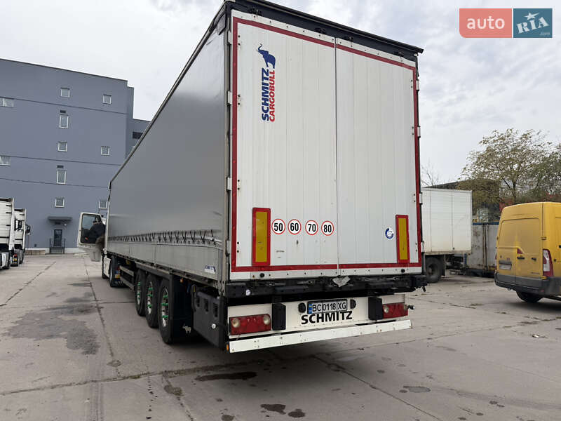 Тентованный борт (штора) - полуприцеп Schmitz Cargobull Cargobull 2014 в Львове