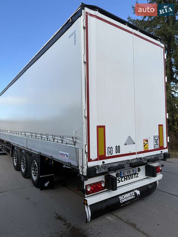 Тентованный борт (штора) - полуприцеп Schmitz Cargobull Cargobull 2012 в Надворной