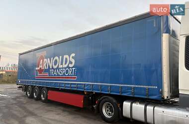 Тентований борт (штора) - напівпричіп Schmitz Cargobull Cargobull 2014 в Луцьку