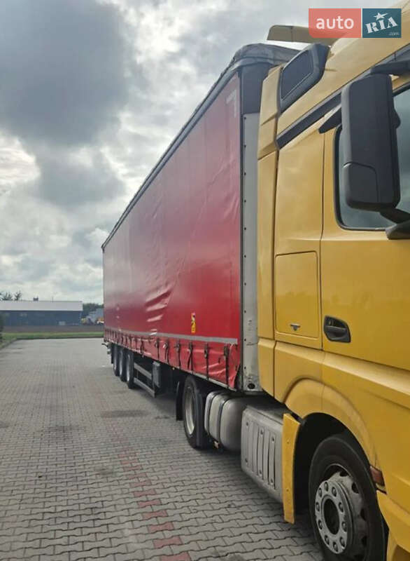 Тентований борт (штора) - напівпричіп Schmitz Cargobull Cargobull 2008 в Львові