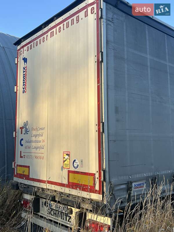 Тентований борт (штора) - напівпричіп Schmitz Cargobull Cargobull 2015 в Долині фото 2 Тентований борт (штора) - напівпричіп Schmitz Cargobull Cargobull 2015 в Долині