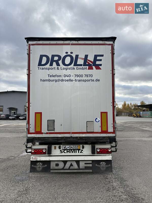 Тентований борт (штора) - напівпричіп Schmitz Cargobull Cargobull 2015 в Луцьку