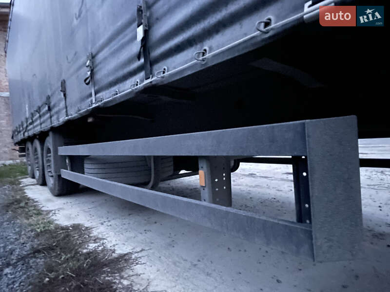 Тентованный борт (штора) - полуприцеп Schmitz Cargobull Cargobull 2008 в Ровно