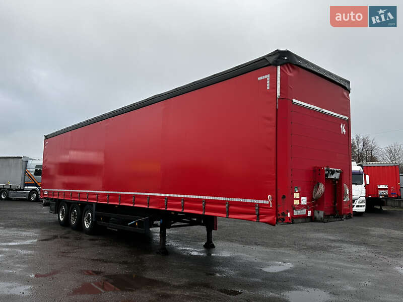 Тентований борт (штора) - напівпричіп Schmitz Cargobull Cargobull 2011 в Умані