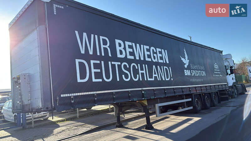 Тентованный борт (штора) - полуприцеп Schmitz Cargobull Cargobull 2014 в Луцке
