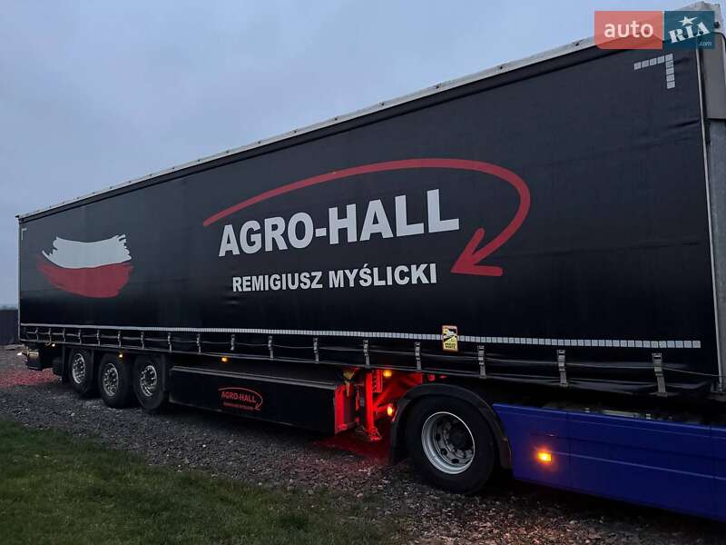 Тентований борт (штора) - напівпричіп Schmitz Cargobull Cargobull 2016 в Горохові