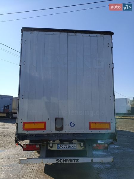 Тентованный борт (штора) - полуприцеп Schmitz Cargobull Cargobull 2010 в Луцке