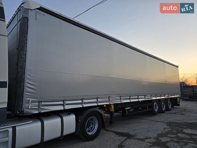 Тентованный борт (штора) - полуприцеп Schmitz Cargobull Cargobull 2017 в Львове фото 4 Тентованный борт (штора) - полуприцеп Schmitz Cargobull Cargobull 2017 в Львове