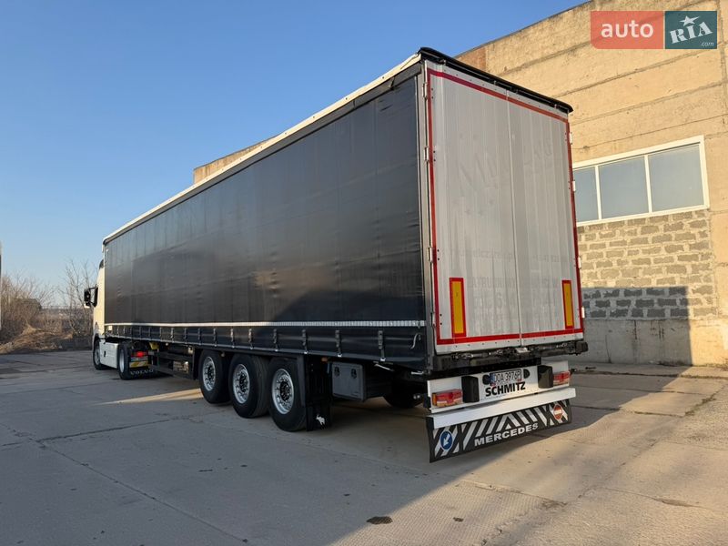 Тентованный борт (штора) - полуприцеп Schmitz Cargobull Cargobull 2013 в Львове