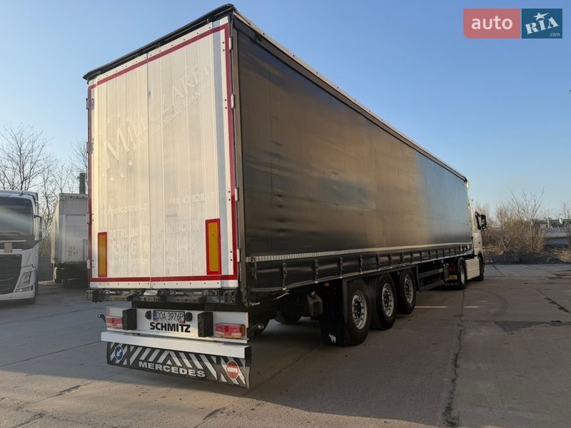 Тентованный борт (штора) - полуприцеп Schmitz Cargobull Cargobull 2013 в Львове