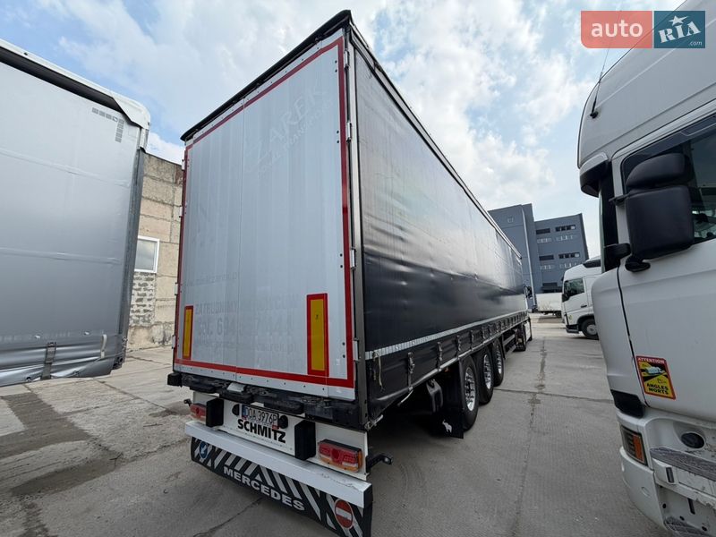 Тентованный борт (штора) - полуприцеп Schmitz Cargobull Cargobull 2013 в Львове