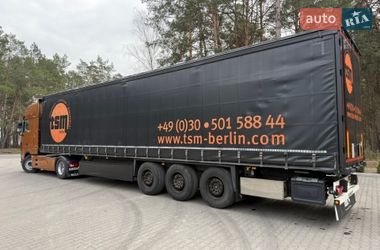 Тентованный борт (штора) - полуприцеп Schmitz Cargobull Cargobull 2015 в Луцке