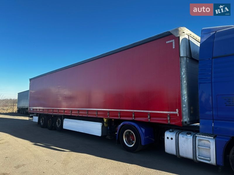 Тентованный борт (штора) - полуприцеп Schmitz Cargobull Cargobull 2017 в Умани