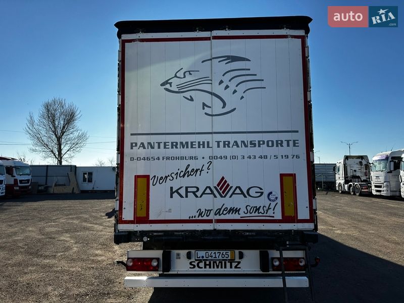 Тентованный борт (штора) - полуприцеп Schmitz Cargobull Cargobull 2017 в Умани