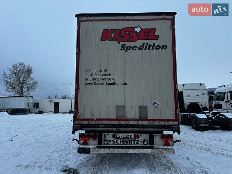 Тентованный борт (штора) - полуприцеп Schmitz Cargobull Cargobull 2015 в Умани