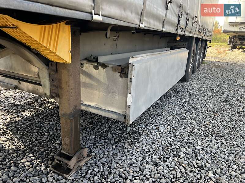 Тентований борт (штора) - напівпричіп Schmitz Cargobull Gotha 2007 в Хусті