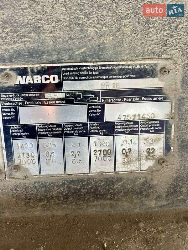 Бортовой полуприцеп Schmitz Cargobull Gotha 1998 в Одессе