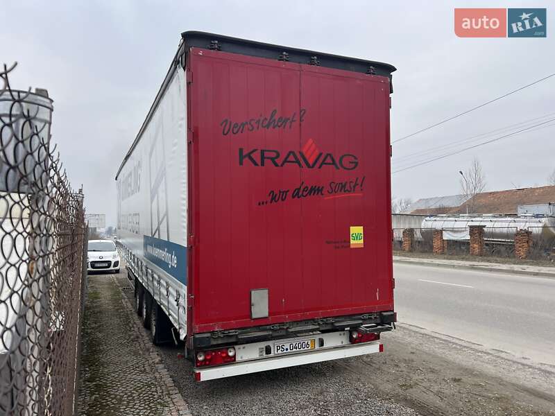 Тентованный борт (штора) - полуприцеп Schmitz Cargobull Mega 2006 в Хусте