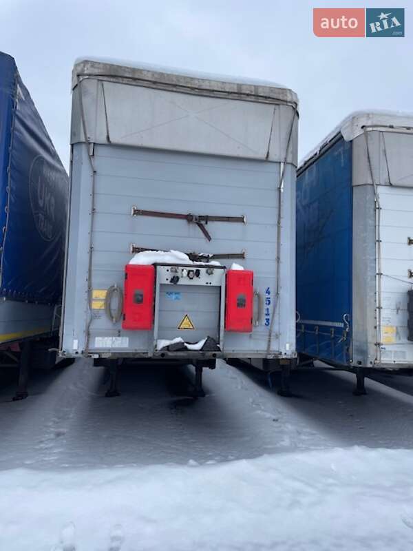 Тентованный борт (штора) - полуприцеп Schmitz Cargobull Mega 2013 в Дрогобыче