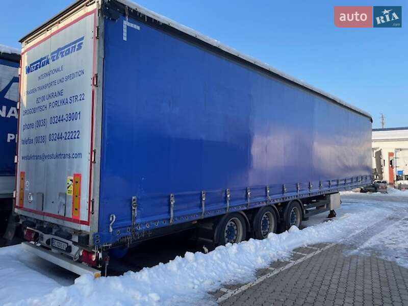 Тентованный борт (штора) - полуприцеп Schmitz Cargobull Mega 2013 в Дрогобыче