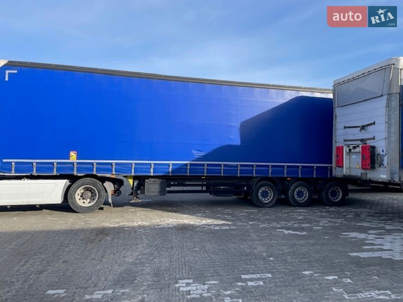 Тентованный борт (штора) - полуприцеп Schmitz Cargobull Mega 2015 в Дрогобыче