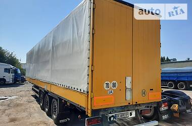 Тентованный борт (штора) - полуприцеп Schmitz Cargobull S01 2004 в 