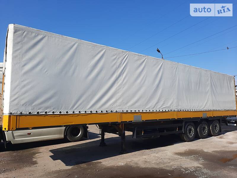 Тентований борт (штора) - напівпричіп Schmitz Cargobull S01 2004 в Хмельницькому