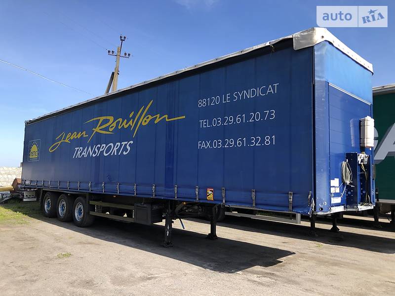 Тентованный борт (штора) - полуприцеп Schmitz Cargobull S01 2009 в Виннице фото Тентованный борт (штора) - полуприцеп Schmitz Cargobull S01 2009 в Виннице