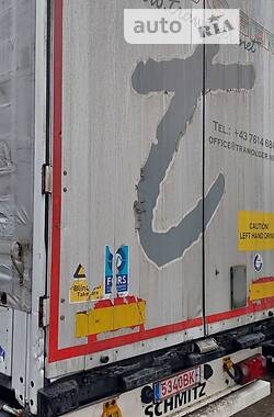 Тентований борт (штора) - напівпричіп Schmitz Cargobull S01 2014 в Вінниці