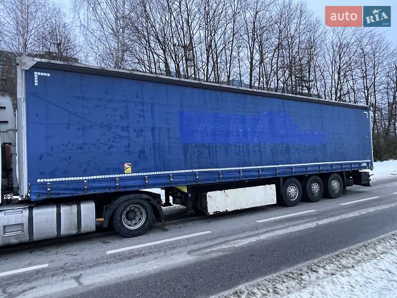 Тентований борт (штора) - напівпричіп Schmitz Cargobull S01 2011 в Львові